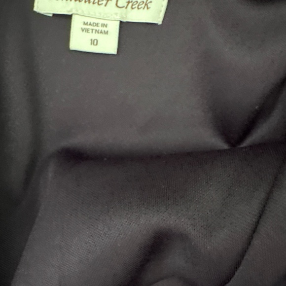 Coldwater Creek Purple Colorblock Dress Size 10 NWT - Picture 5 of 7